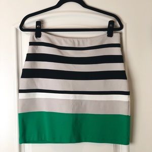 Express strips skirt